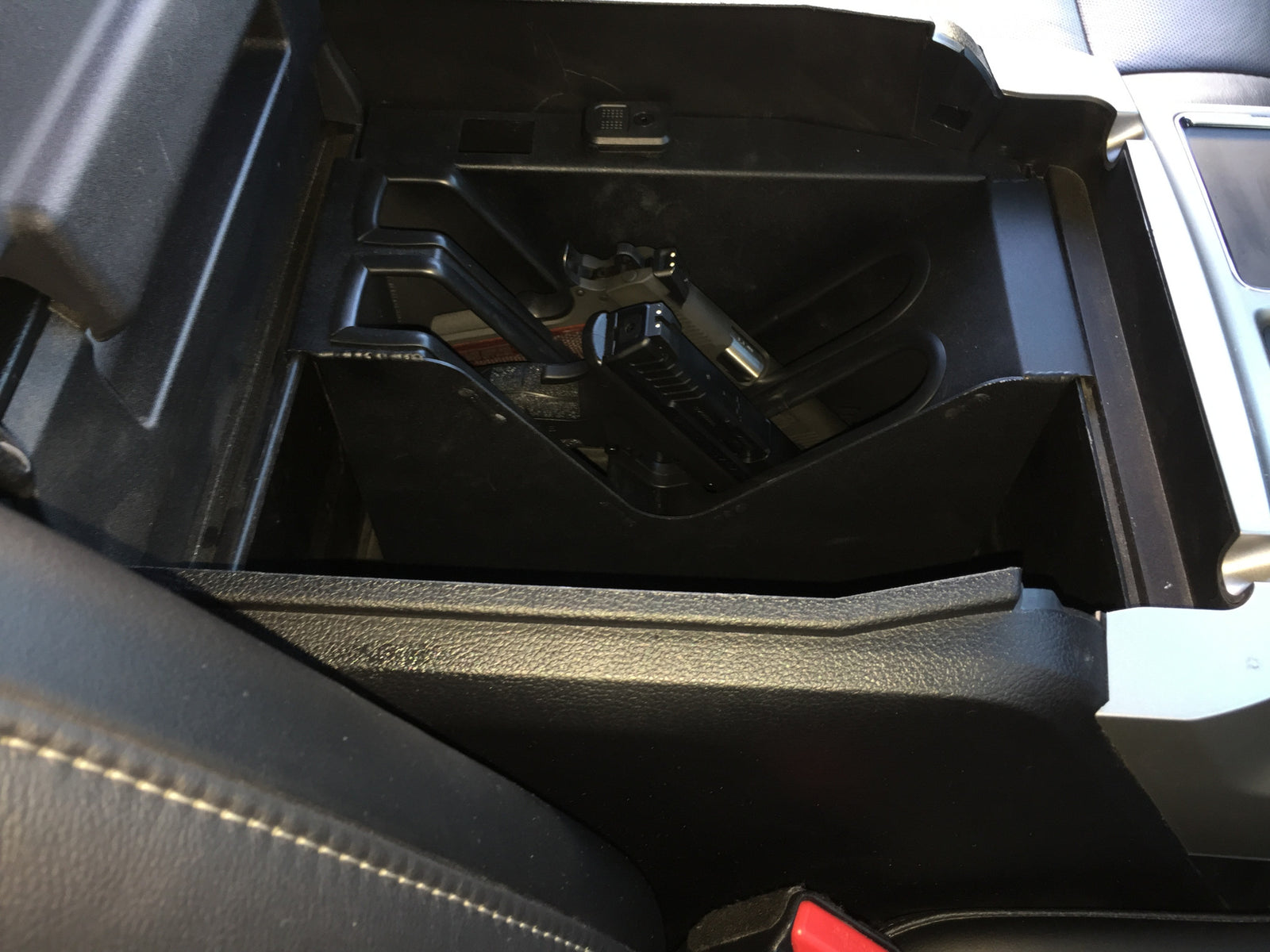 Center Console Pistol Holders