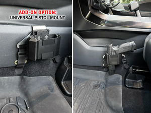 Center Console Pistol Mini Mount - Universal Fit