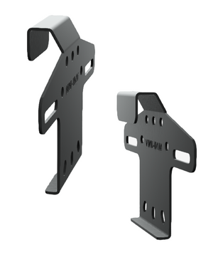 laser cut and CNC bent  pistol mounting plate  for center console 