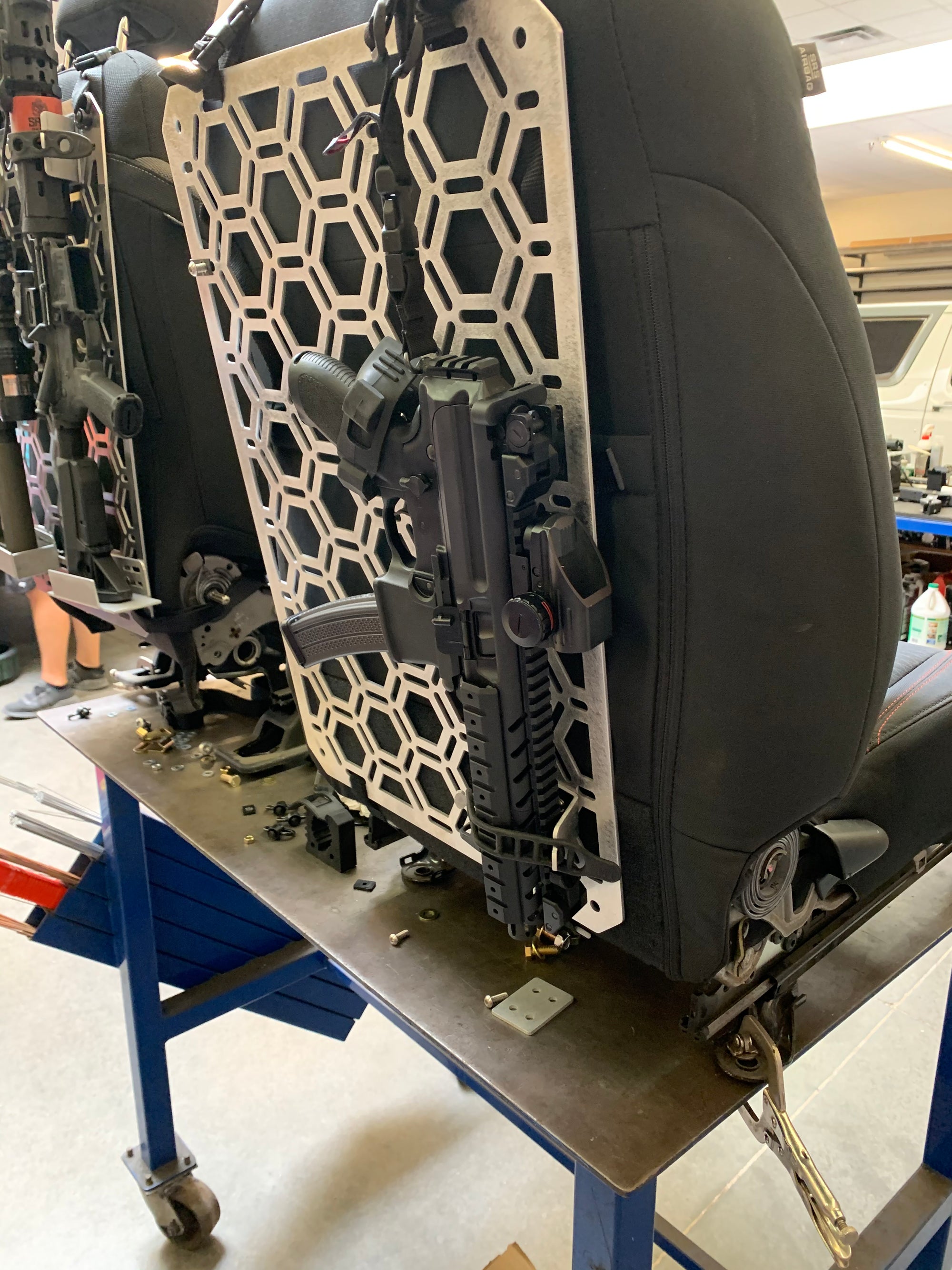 Adapt-a-panel grid panels - GunMount