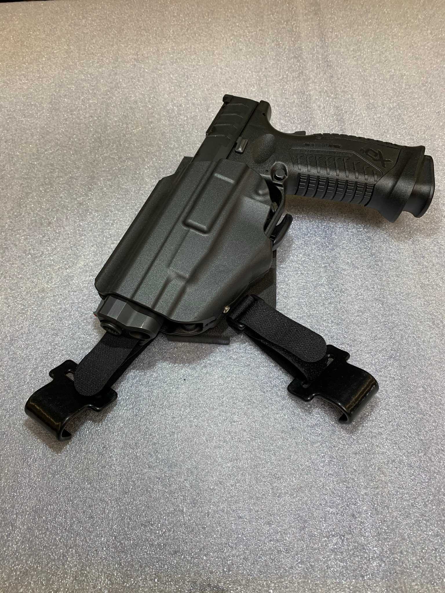 Universal under steering column pistol carrier GunMount