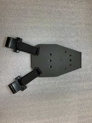 Universal under steering column pistol carrier