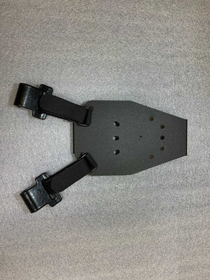 Universal under steering column pistol carrier