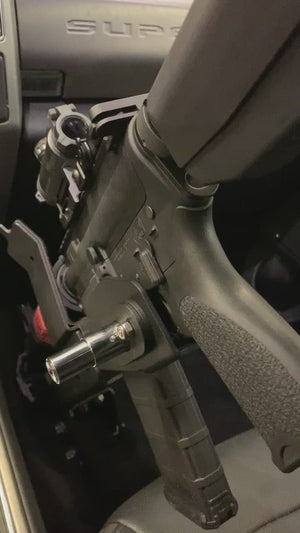 Locking AR-15 Rifle Mount - Universal Holder