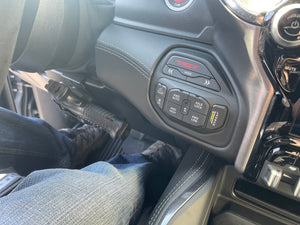 2021 TRX Ram, JL Steering Column Pistol Carrier