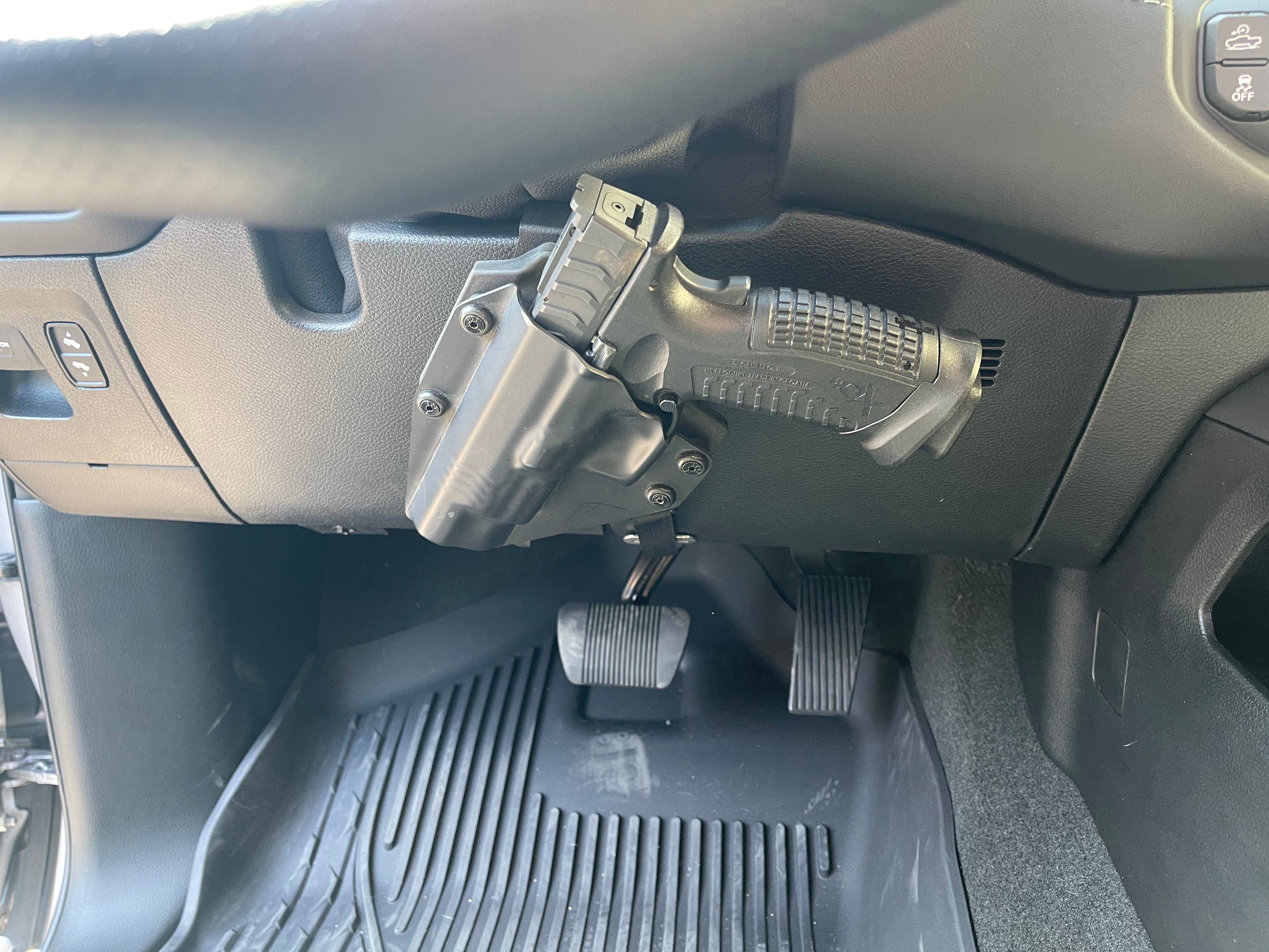 2021 TRX Ram, JL Steering Column Pistol Carrier - GunMount