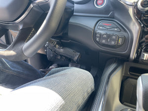 2021 TRX Ram, JL Steering Column Pistol Carrier